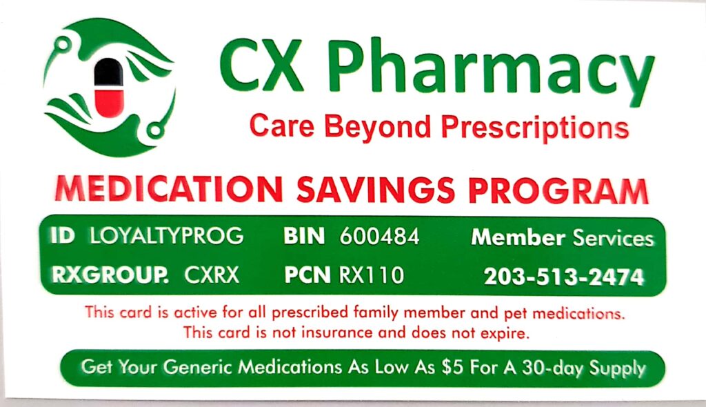 cx pharmacy - our services